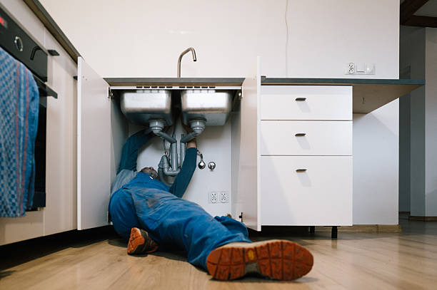 Professional Pipe Repair technician working in Manassas, VA